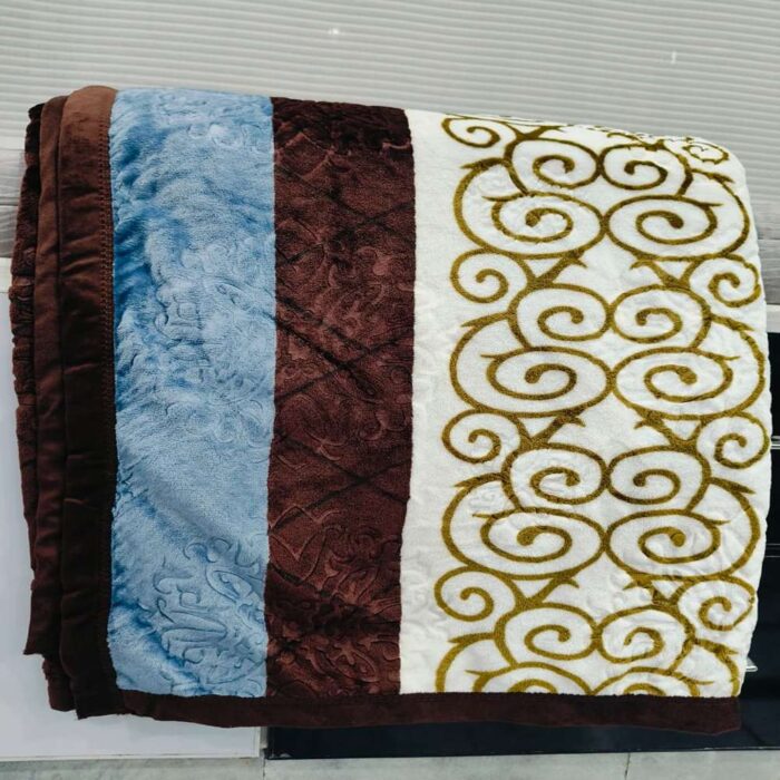 Premium Multi-Texture Embossed Winter Blanket
